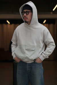 WOODS SWEAT HOODIE【GREY】